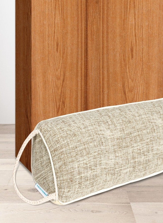 NABOWAN 36" Weighted Under Door Draft Stopper -Triangular Door Draft Blocker with Hook Loops for Easy Install, Save Energy, Home Room Essentials - Image 1